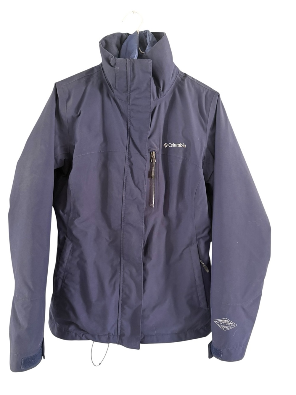 Columbia Kids Dark Blue Waterproof Rain Jacket